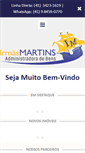 Mobile Screenshot of irmasmartins.com.br